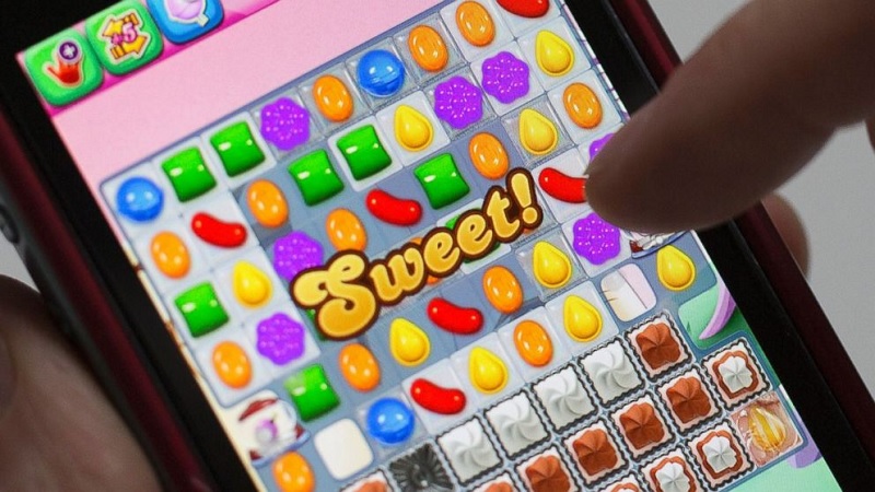 Candy Crush là trò chơi giải trí phổ biến (Ảnh: Sưu tầm internet)