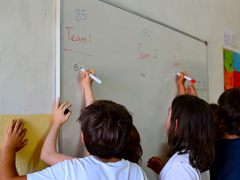 Trò chơi Board Race luyện từ vựng. (Ảnh: Internet)