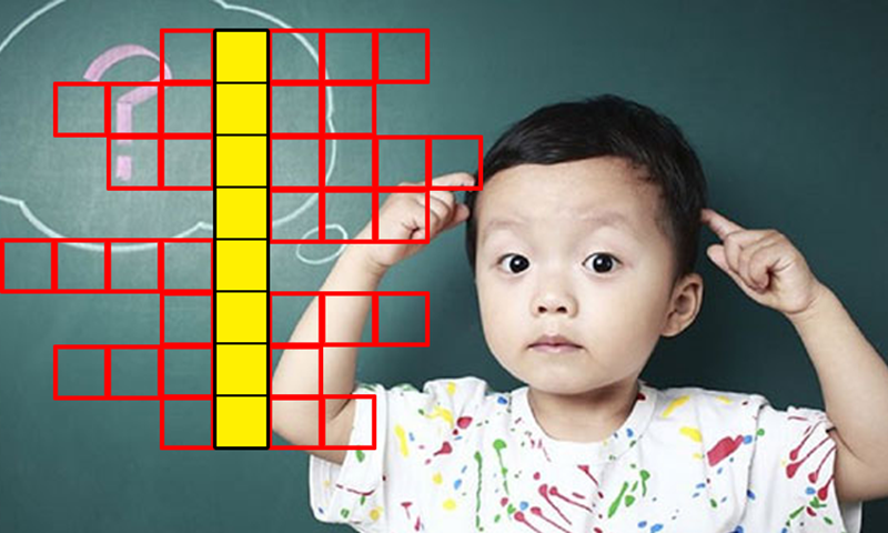 Các bước chuẩn bị trò chơi ô chữ. (Ảnh: Internet) 