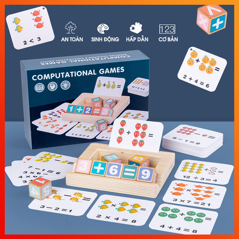 Học toán giỏi hơn với trò chơi cùng thẻ số. (Ảnh: Asun)