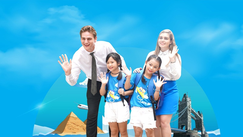 Cùng bé vui học tiếng Anh với giáo viên bản ngữ tại Ocean Edu (Ảnh: Ocean Edu)