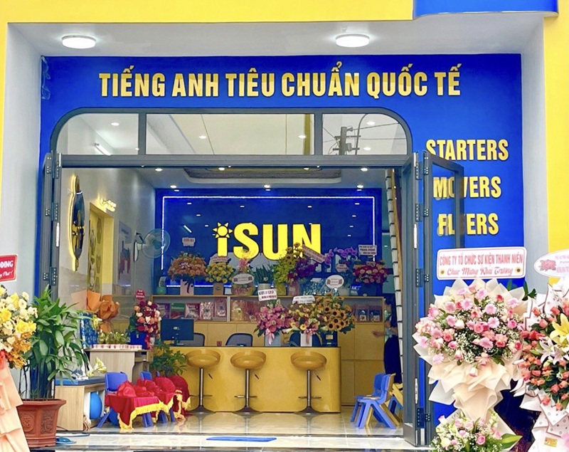 Trung tâm ngoại ngữ iSun đạt chuẩn quốc tế (Ảnh: iSun)