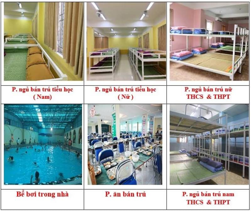Toàn cảnh khu nội trú. (Ảnh: /misvn.edu.vn)