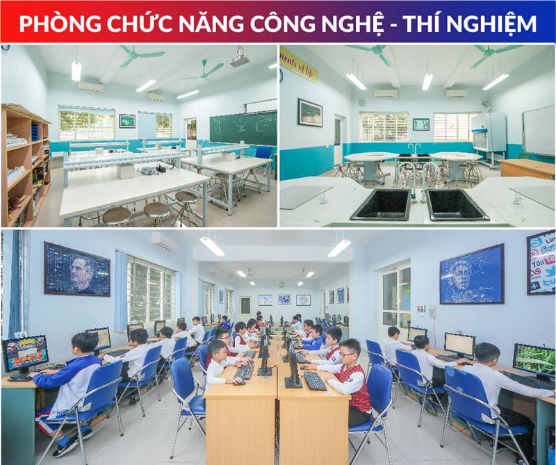 Phòng chức năng công nghệ - thí nghiệm. (Ảnh: vashanoi.edu.vn)