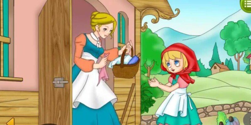 Ý nghĩa của truyện cô bé quàng khăn đỏ rất phù hợp để giáo dục cho các bạn nhỏ. (Ảnh: Sưu tầm Internet)