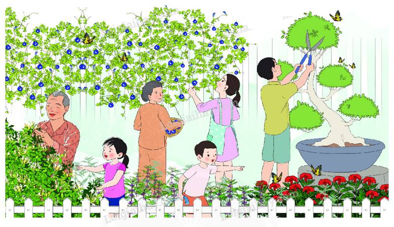 Từ chỉ người là những từ chỉ về đối tượng cụ thể là con người. (Ảnh: Lời giải hay)