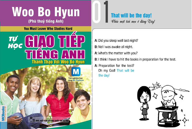 Tự học giao tiếp tiếng Anh thành thạo với Woo Bo Hyun. (Ảnh: Sưu tầm Internet)