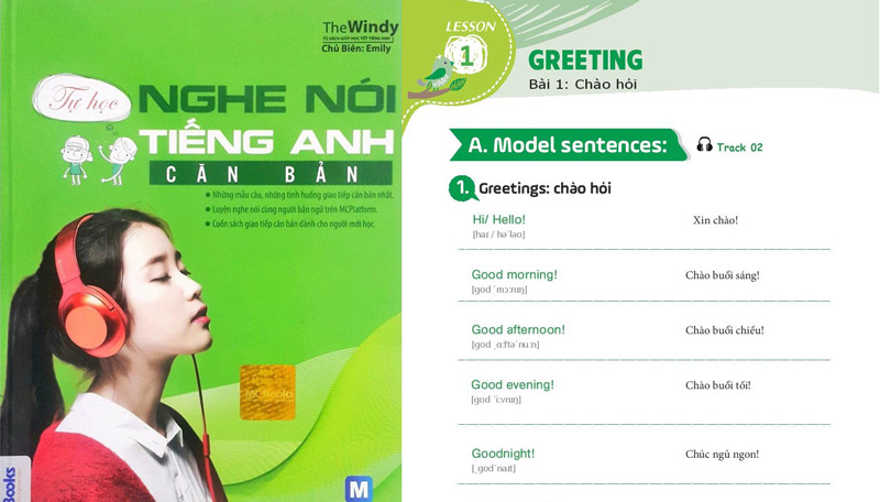 Tự học nghe – nói tiếng Anh căn bản. (Ảnh: Sưu tầm Internet)