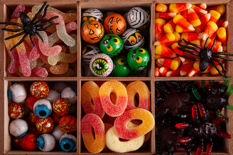 Những chiếc kẹo vui vẻ trong ngày lễ Halloween. (Ảnh: Internet)