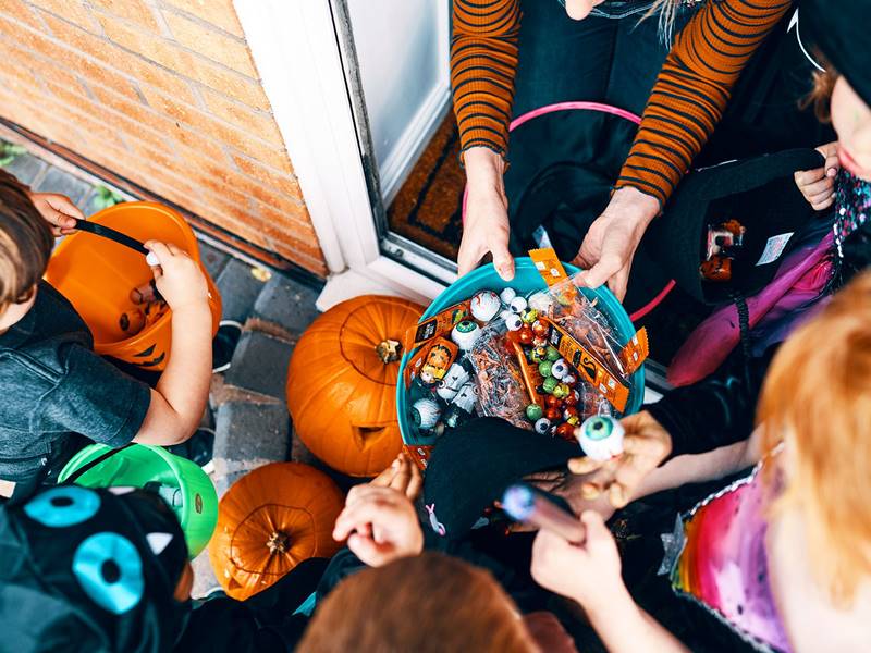 Trò chơi nổi danh Halloween Trick or Treat. (Ảnh: Internet)