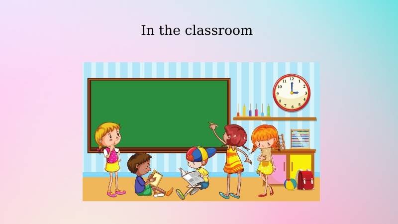 Từ vựng tiếng Anh lớp 1 unit 6. (Ảnh: Canva)