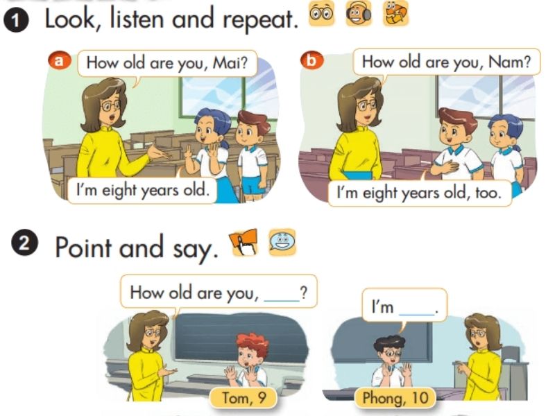 Từ vựng tiếng Anh lớp 3. (Ảnh: Sưu tầm Internet)