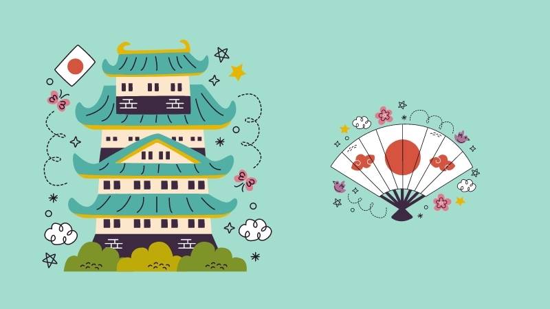 Chủ đề I'm from Japan. (Ảnh: Canva)