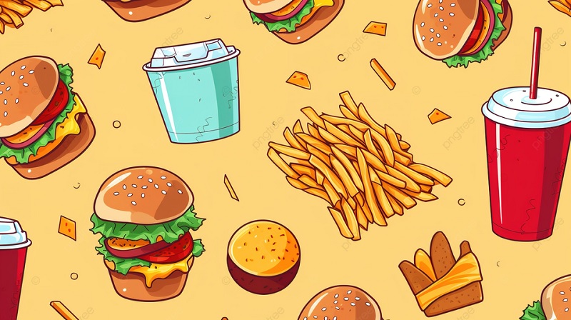 Đồ ăn là một chủ đề quen thuộc khi học ngoại ngữ cần nắm rõ. (ảnh: Sưu tầm internet)