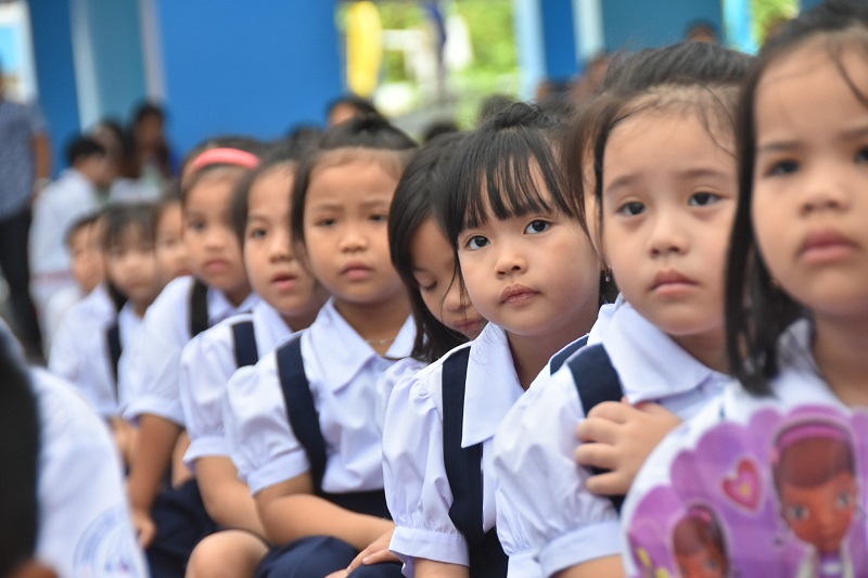 Khi nào trẻ được học từ vựng tiếng Việt? (Ảnh: Sưu tầm Internet)