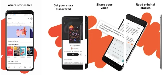 Wattpad – App có thể đọc tiếng Anh uy tín. (Ảnh: Sưu tầm internet)