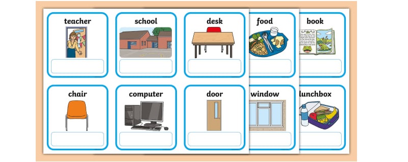 Học từ vựng thông qua các tấm thẻ ghi hiệu quả với English Flashcard. (Ảnh: Sưu tầm internet)