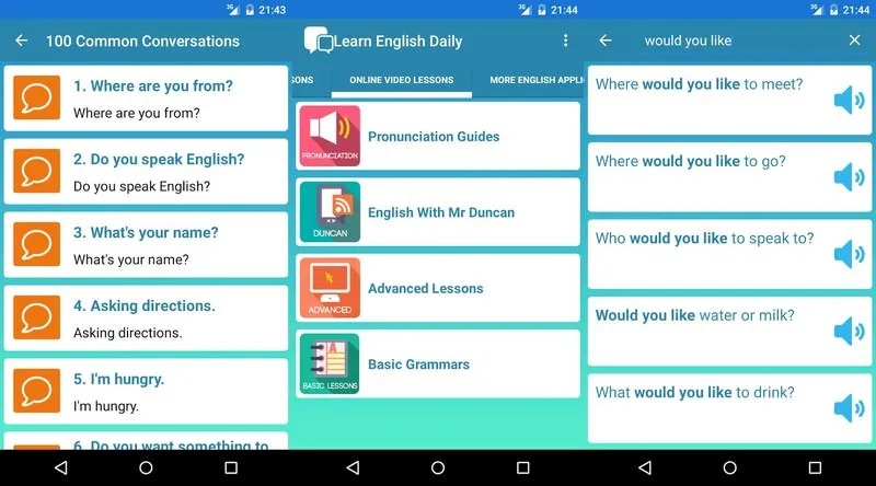 Luyện nói tiếng Anh với những mẫu câu quen thuộc với Learning English Daily. (ảnh: Sưu tầm internet)