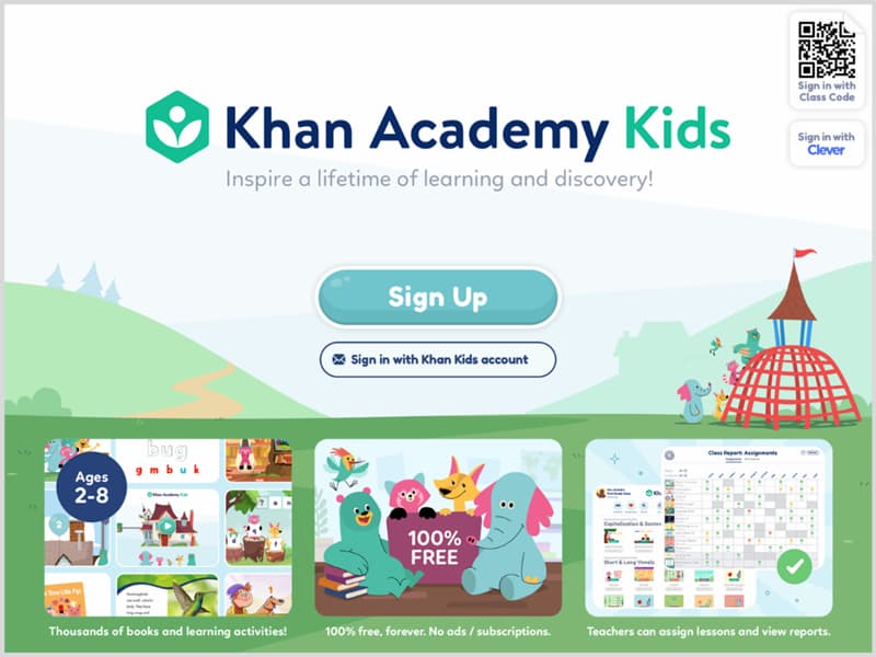 Phần mềm Khan Academy cung cấp nhiều bài học & hoạt động STEM thú vị. (Ảnh: Internet)