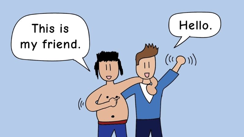 Viết đoạn văn tiếng Anh lớp 5 chủ đề bạn bè cho bé. (Ảnh: Sưu tầm Internet)