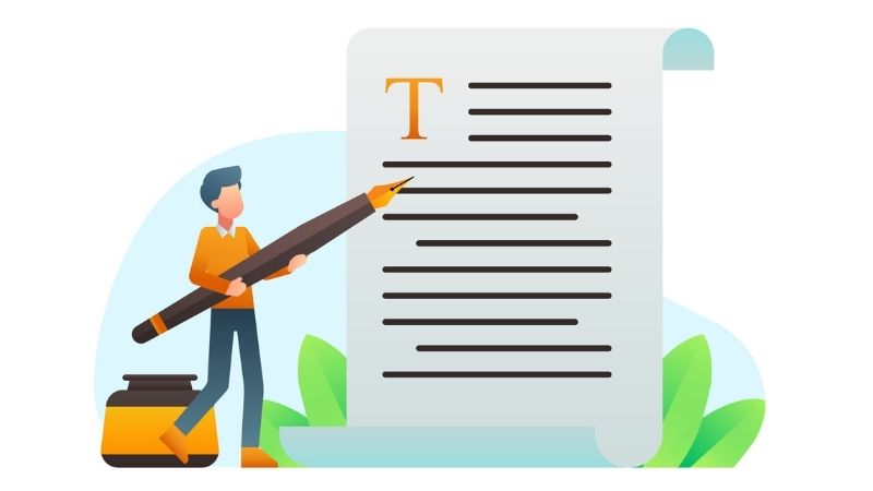 Cấu trúc mẫu viết về bản thân bằng tiếng Anh lớp 5. (Ảnh: Shutterstock.com)