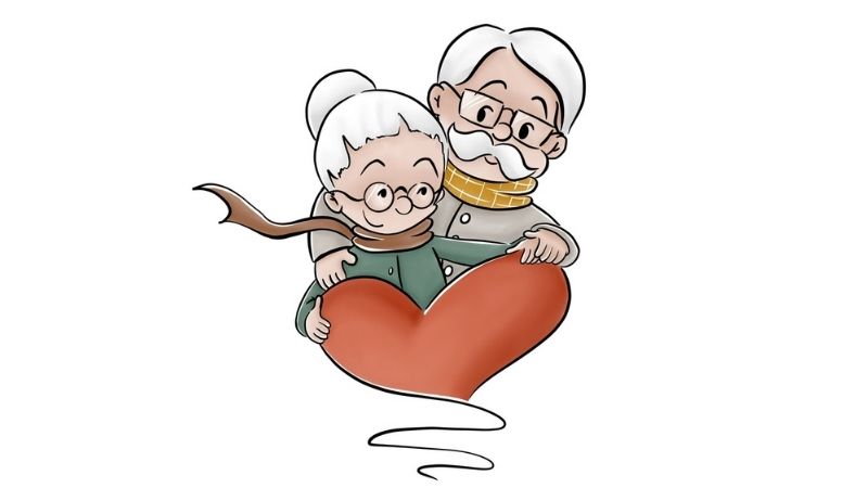 Tả ông bà bằng tiếng Anh cho bé lớp 3. (Ảnh: Shutterstock.com)