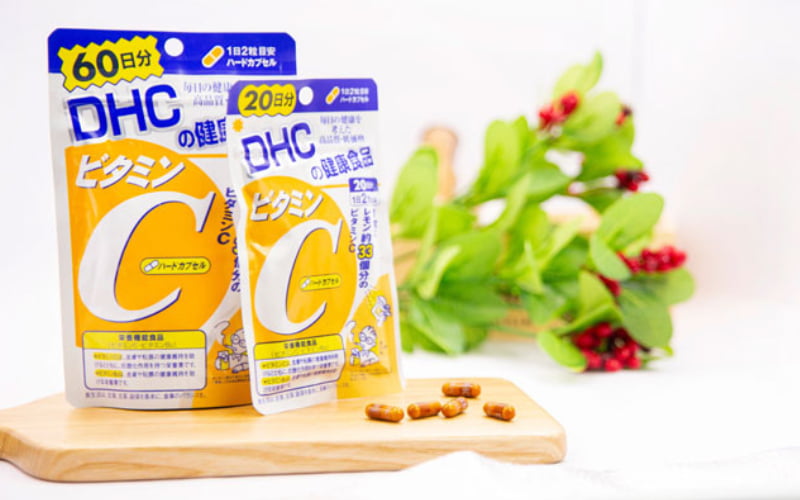 Viên uống bổ sung vitamin C DHC của Nhật Bản. (Ảnh: Sưu tầm Internet)