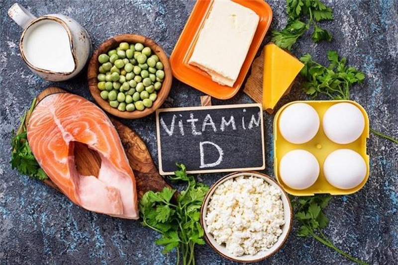 Một số thực phẩm giàu Vitamin D. (Ảnh: Sưu tầm Internet)