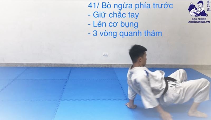 Phần tăng sức bền võ Aikido 4. (Ảnh: Internet)