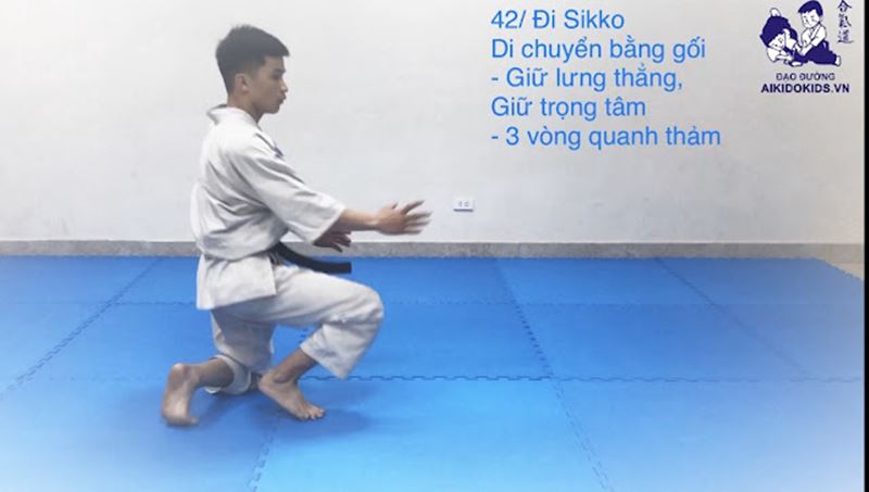 Phần tăng sức bền võ Aikido 5. (Ảnh: Internet)