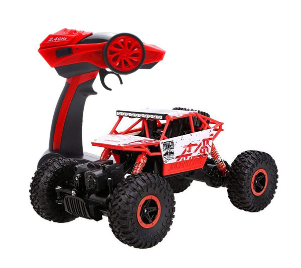 Xe đồ chơi địa hình điều khiển từ xa thông minh 2 cầu tay súng - DH 07. (Ảnh: Sưu tầm internet)