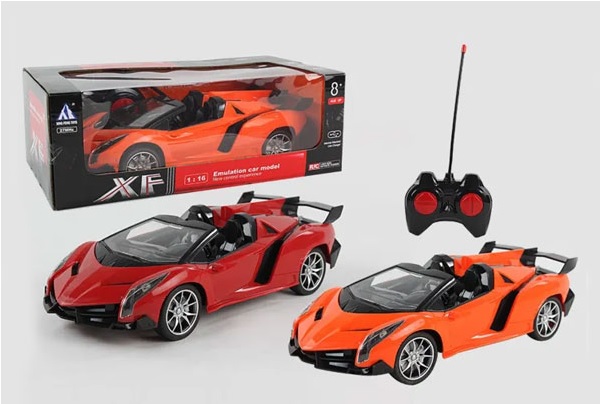 Siêu xe đồ chơi mui trần thể thao điều khiển từ xa thông minh - F4. (Ảnh: Sưu tầm internet)