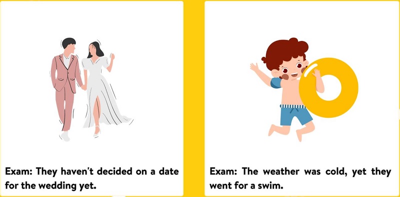 Yet thường được dùng ở thì hiện tại hoàn thành. (Ảnh: Sưu tầm internet)