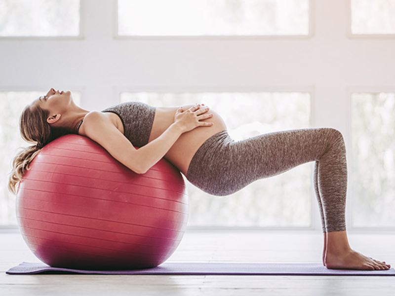Lợi ích mà Pilates mang lại trong quá trình phụ nữ mang thai (Ảnh: Sưu tầm Internet)