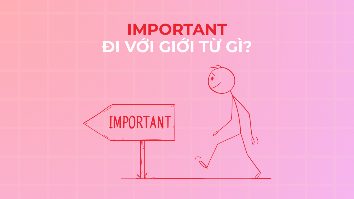 Important đi với giới từ gì? Giải thích chi tiết kèm ví dụ dễ hiểu