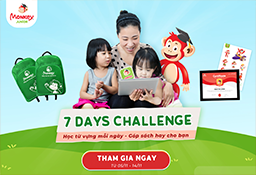 Thể lệ Thử thách 7 Days Challenge: Học từ vựng mỗi ngày - Góp sách hay cho bạn!