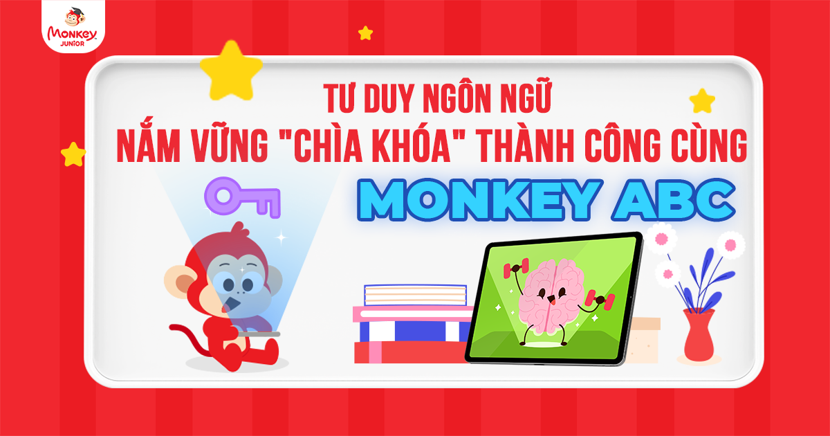 Đánh thức ngôn ngữ, trau dồi vốn từ cùng Monkey ABC (Ảnh: Monkey)