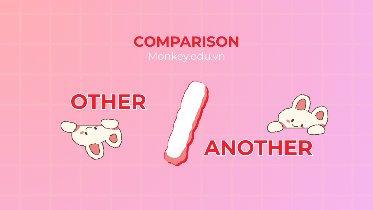 Compare OTHER and ANOTHER through easy-to-understand examples (+ exercises with answers)