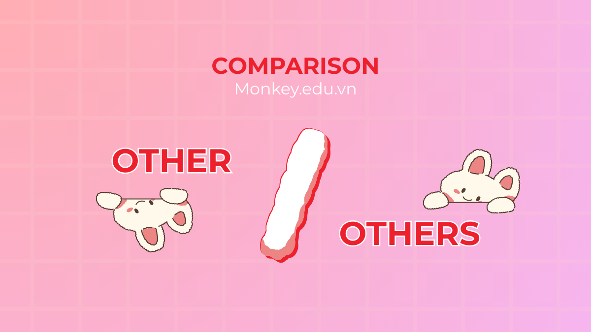 Compare OTHER and OTHERS through easy-to-understand examples (+ exercises with answers)
