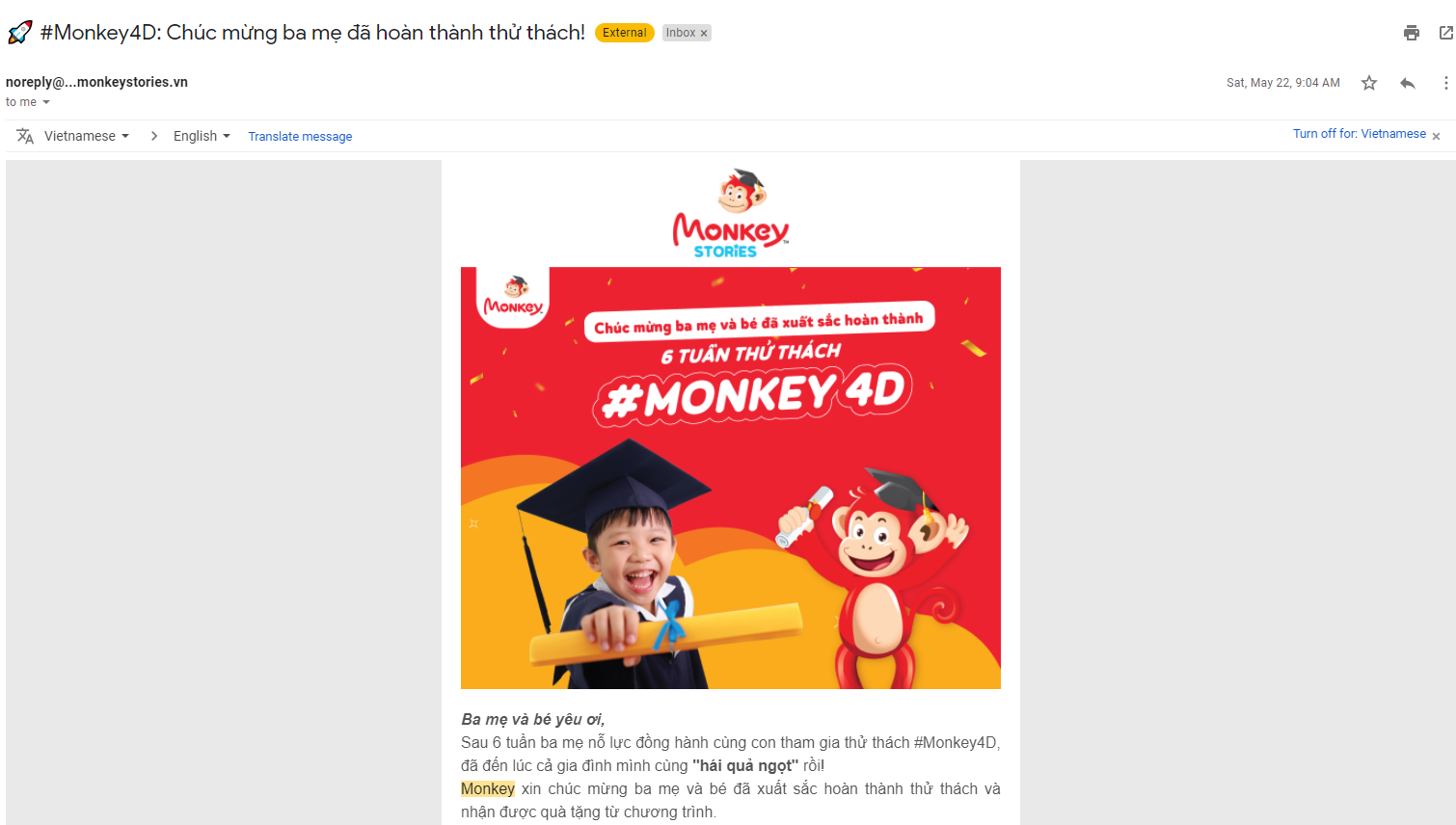 email xac nhan