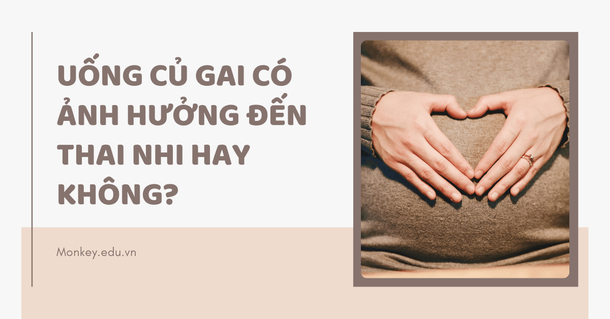 [Giải đáp] Uống củ gai có ảnh hưởng đến thai nhi hay không?