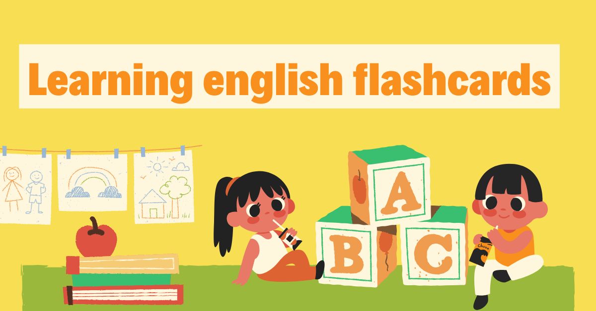How to effectively learn English through flashcards for children, ensuring long-term retention