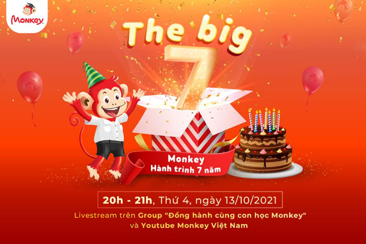 “Monkey – The BIG 7” - Chương trình sinh nhật đặc biệt chào tuổi mới của Monkey