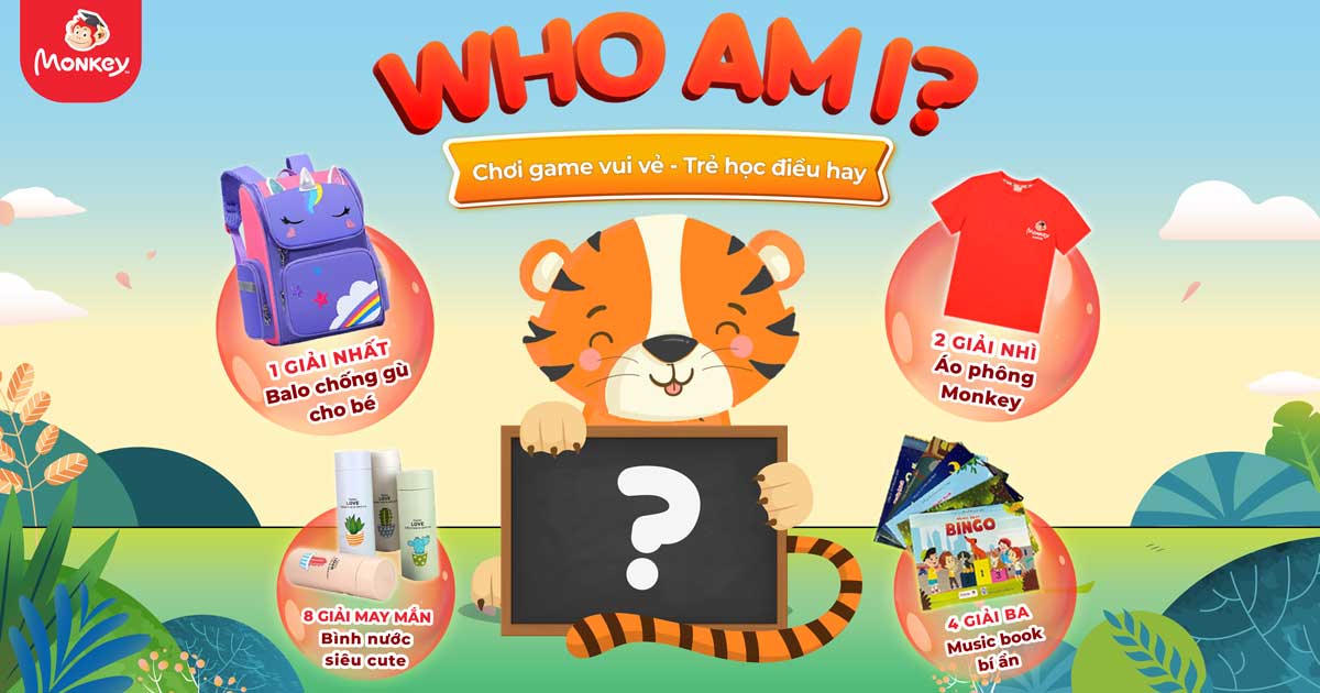 Thể lệ chương trình Thử thách từ vựng “Who am I”