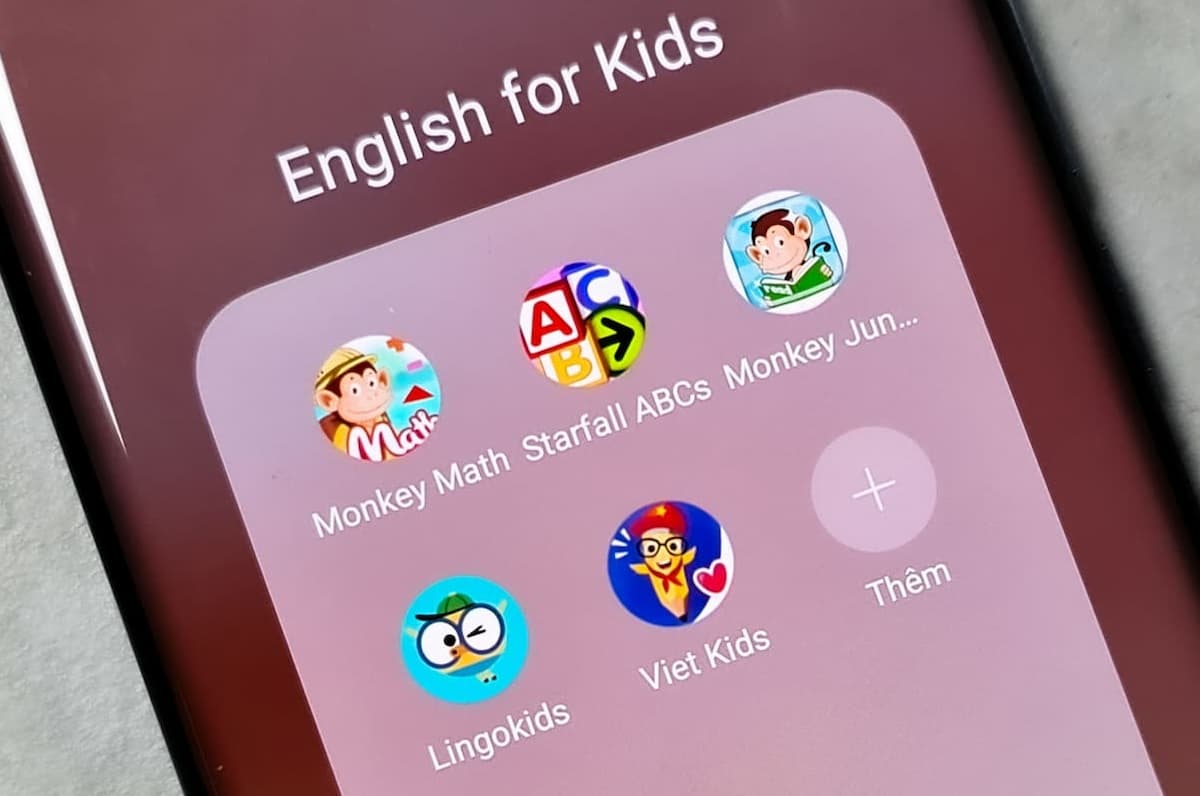 TOP 3+ ứng dụng học tiếng Anh cho trẻ em nhiều người dùng nhất