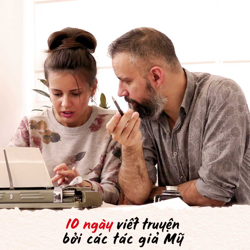 Các chuyên gia bắt đầu thảo luận và viết truyện. Ảnh: Monkey.