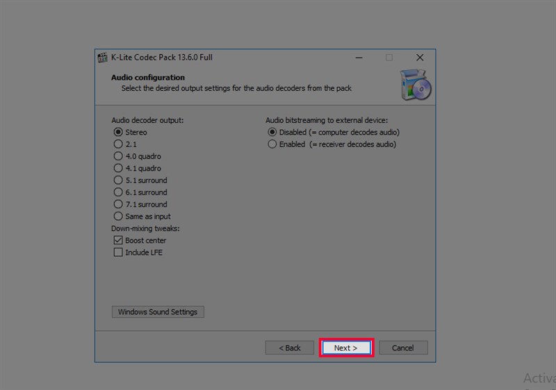 Ba mẹ chỉ cần bấm "Next" kh&ocirc;ng t&iacute;ch chọn bất k&igrave; mục b&agrave;o kh&aacute;c. (Ảnh: Chụp m&agrave;n h&igrave;nh)