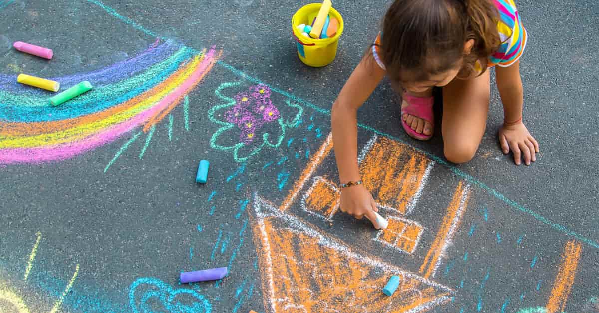 20+ mẫu tranh giúp ba mẹ dạy bé vẽ ngôi nhà hiệu quả