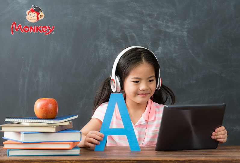 Monkey Junior phù hợp với trẻ bắt đầu học tiếng Anh. (Nguồn: Monkey)