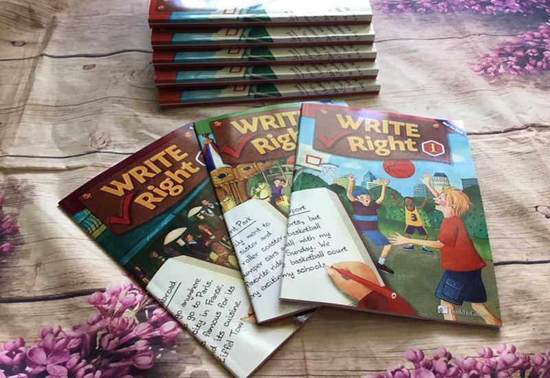 Bộ sách luyện viết tiếng Anh. (Ảnh: Sưu tầm Internet)